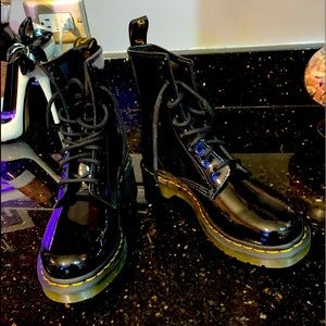 Black Patent Dr Martens